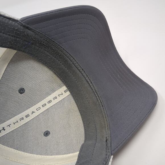 Under Armour Golf Fitted Hat Gray XL Embroidered Logo Colorblock Outdoor - Picture 8 of 9